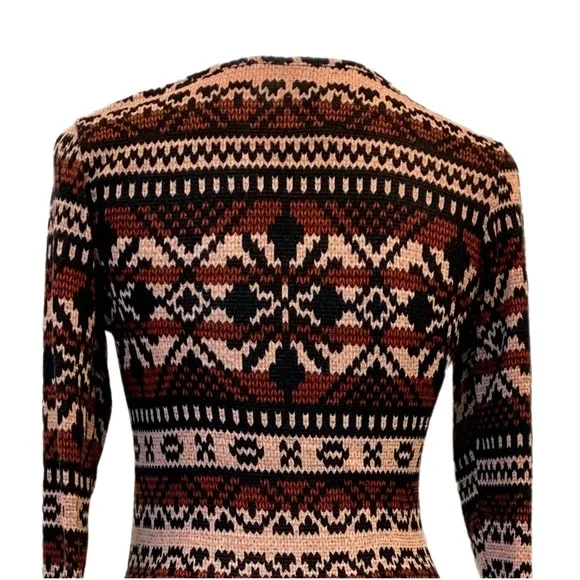 NWT My Beloved Long Sleeve Hanker chief Hem Feather Tassel Sweater Dress size S - Picture 10 of 14